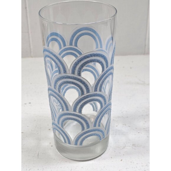 Homer Laughlin Fiesta Tumbler Royal Blue Loops - Picture 3 of 5